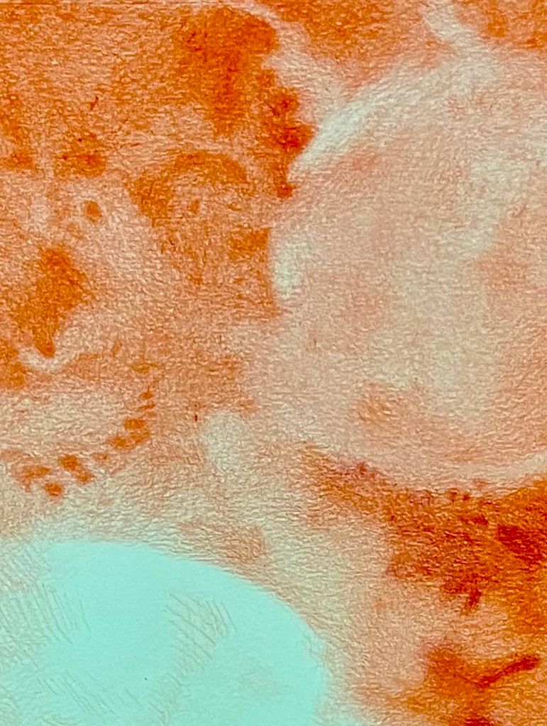 Red on White detail 1